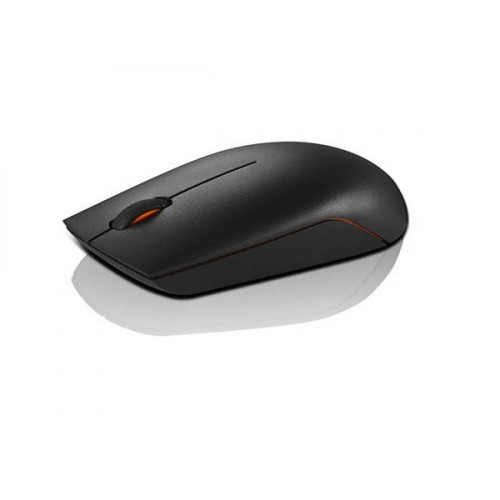 Lenovo 300 Wireless Compact Mouse (Black) 