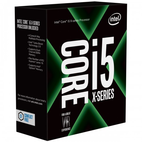 Intel Core i5-7640X Kaby Lake-X Quad-Core 4.0 GHz LGA 2066 112W BX80677I57640X Desktop Processor